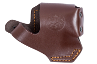 Кобура поясная Дз Оса - ПБ4-1 / кожа / коричневый
