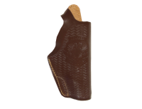 Кобура поясная Дз ПМ / кожа / черный