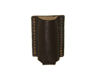 Чехол под баллон (б) / кожа / черный