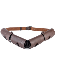 Патронташ закрытый 410 / кожа / коричневый