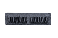 Подсумок поясной открытый 10п 16к / кожа / черный Подсумок поясной открытый 10п 16к / кожа / черный