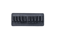 Подсумок поясной открытый 10п (308 Wenchester) / кожа / черный Подсумок поясной открытый 10п (308 Wenchester) / кожа / черный