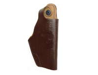 Кобура поясная Дш ПМ / кожа / черный