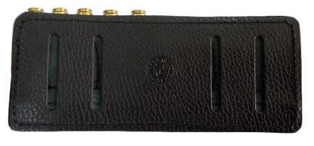 Подсумок поясной открытый 10п (9,3*74R) / кожа / черный
