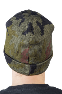 Шапка спортивная Тайга / п/шерсть / зеленый (м)