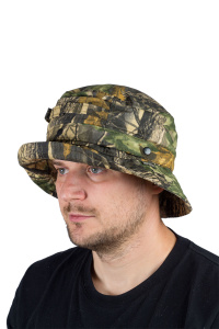 Панама с сеткой / смесовая ткань / лес (м)