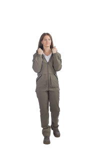 * Костюм женский летний Лоза / хлопок-нейлон / олива