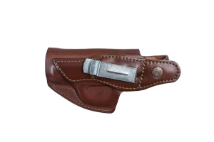 Кобура поясная мод. Jz Tanfoglio INNA закрытая / кожа / коричневый
