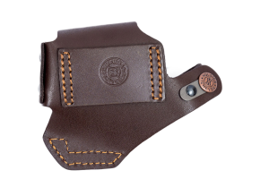 Кобура поясная Дш Оса - ПБ4-2 / кожа / коричневый