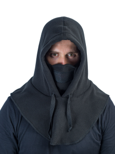 Балаклава капюшон унисекс / флис / черный (м) Балаклава капюшон унисекс / флис / черный (м)