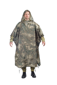 Пончо  / ткань синтет. / малахит