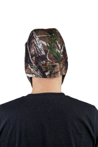 Шапка ушанка Пурга / ламинированное трикотажное полотно / разноцветные (м)