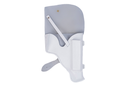 Кобура ША ИЖ-79 / кожа / белый