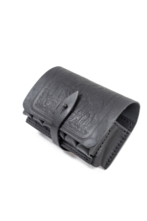 Подсумок 12х12 калибр / кожа / черный