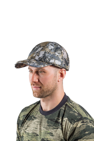 Бейсболка утепленная Сигнал NEON / алова / пиксель (м)