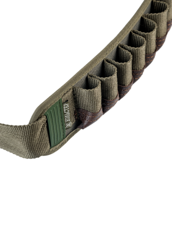 Патронташ открытый Люкс / кордура, кожа