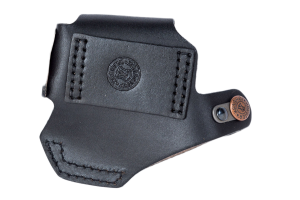 Кобура поясная Дш Оса - ПБ4-2 / кожа / черный