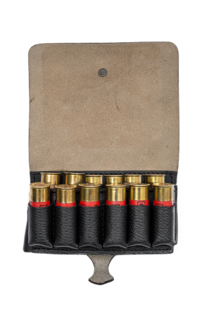 Подсумок 12х12 калибр / кожа / черный