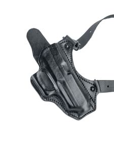 Кобура наплечная горизонтального ношения мод.ТМ Гроза Р-04 / кожа / черный