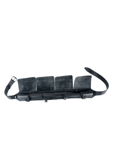 Патронташ закрытый 410 / кожа / черный