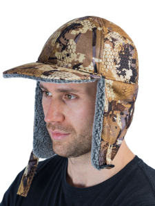 Бейсболка (шапка) утепленная Кондор / алова / соты (м)