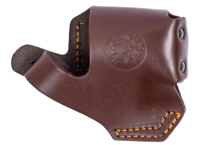 Кобура поясная Дз Оса - ПБ4-2 / кожа / коричневый