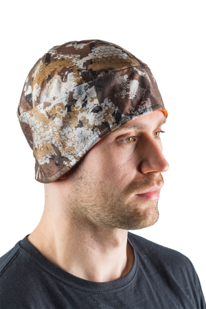 Шапка Трофей / мембранное трикотажное полотно / коричневые соты (м)