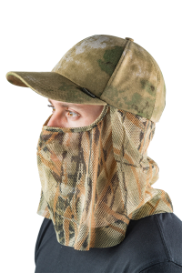 Бейсболка Охотник / смесовая ткань / малахит (м)