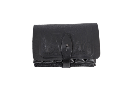 Подсумок 12х12 калибр / кожа / черный