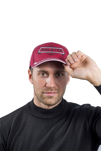 Бейсболка летняя Хольстер / бордо (м)