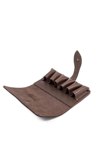 Подсумок 6х12 калибр / кожа / коричневый