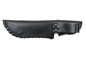 Ножны малые с оплетением / кожа / черный Ножны малые с оплетением / кожа / черный