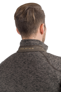 Куртка мужская Глухарь / трикотаж на флисе / меланж-коричневый Куртка мужская Глухарь / трикотаж на флисе / меланж-коричневый