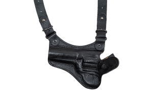 Кобура наплечная горизонтального ношения мод. T Гроза-04 / кожа / черный Кобура наплечная горизонтального ношения мод. T Гроза-04 / кожа / черный