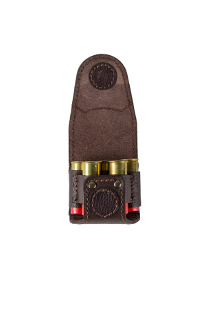 Подсумок поясной 5*12 Царская охота / кожа