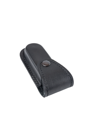 Чехол для ножа "Ворсма" (б) / кожа / черный