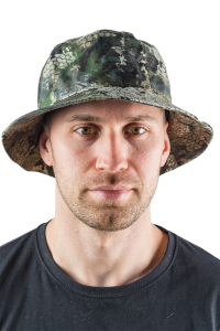 Панама Нато / смесовая ткань / серые соты (м)