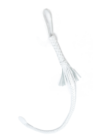 Нагайка / кожа / белый