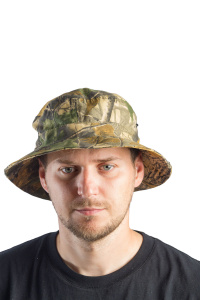 Панама 3 в 1 / смесовая ткань / лес 2010 (м)