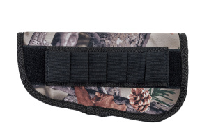 Патронташ на приклад универсальный кал. 12, 16, 20, 7.62 / неопрен / кмф