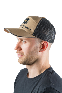 Бейсболка бежевая с сеткой (м)