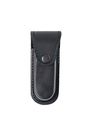 Чехол для ножа "Ворсма" (б) / кожа / черный