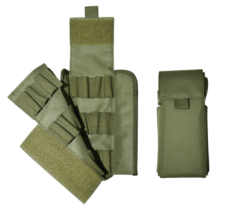 Подсумок на 24 патрона калибра 12, 16, 20 Модуль / ткань синтет. / олива