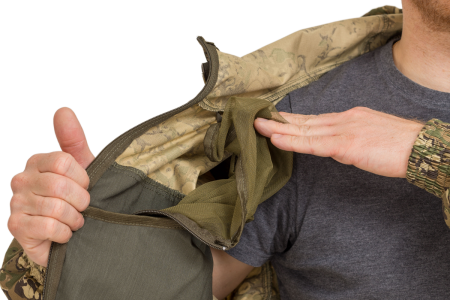 Костюм Берендей 2 / смесовая ткань / тундра