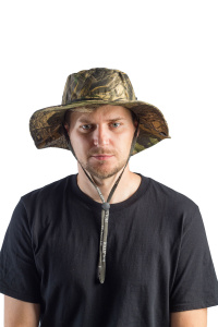 Панама Шериф / смесовая ткань / лес 2010 (м)