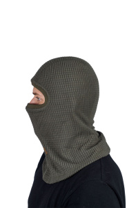 Шлем-маска Балаклава / флис-вафля / олива (58-60)