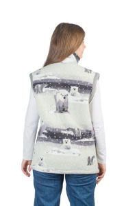 Жилет Памир / Белый медведь / флис-мех Жилет Памир / Белый медведь / флис-мех