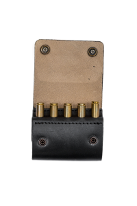 Подсумок 7,62*5 / кожа / черный