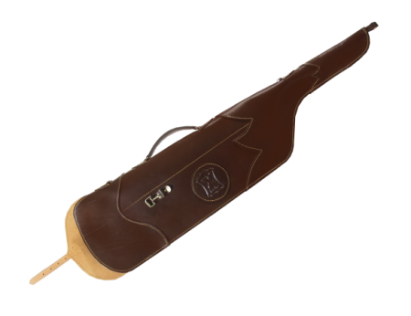 Чехол ИЖ - 27 штучный / кожа / коричневый