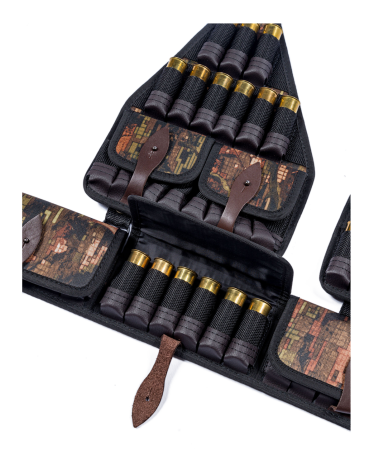 Патронташ трансформер на 49 патронов калибр 12 / кордура / кмф